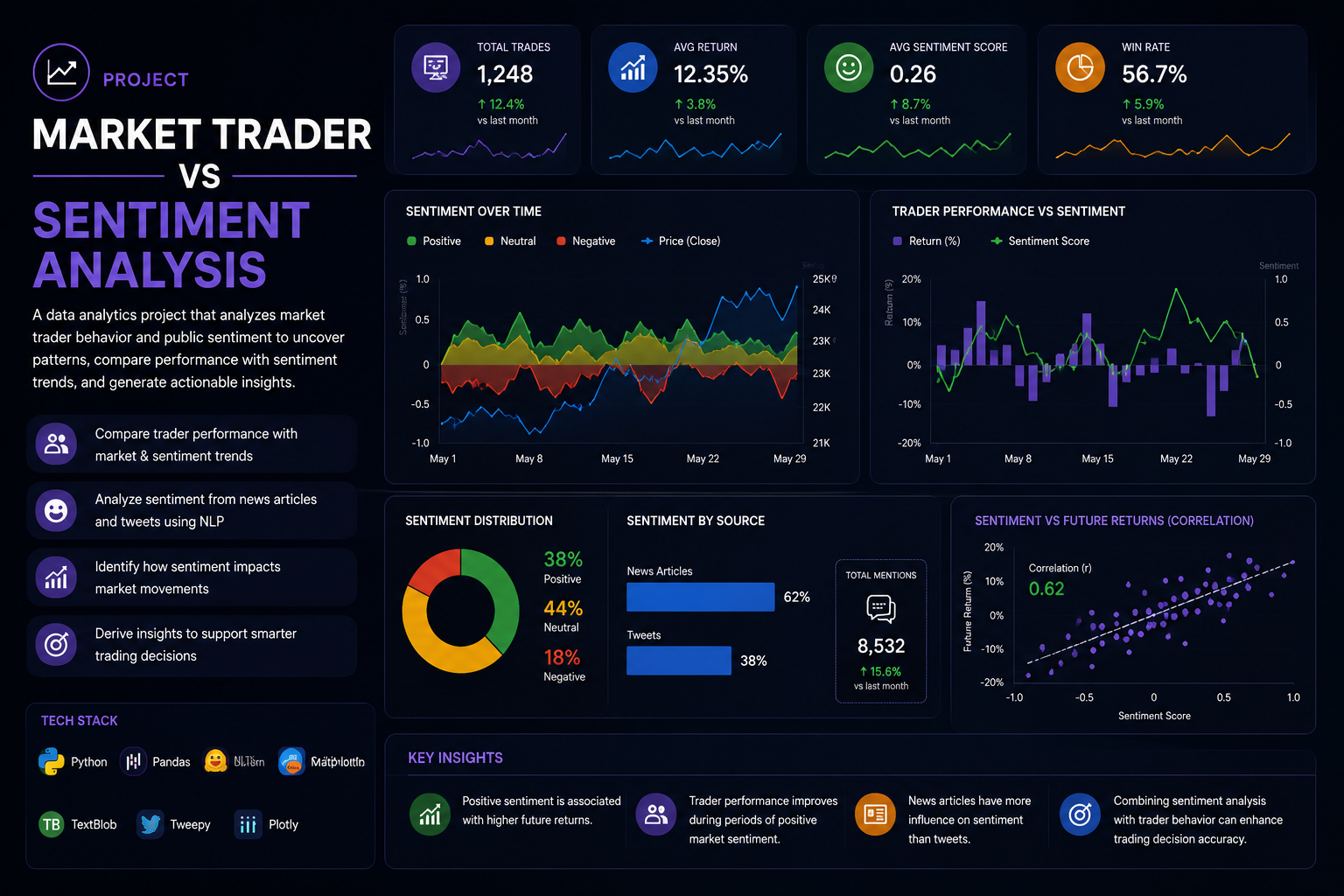 Market Sentiment Trader Behavior Analysis preview